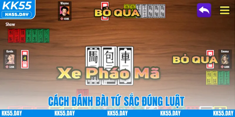 Bí Kíp Đánh Bài Tứ Sắc Tại KK55 Đơn Giản Cho Hội Viên Mới 4 Cách đánh bài Tứ Sắc đúng luật