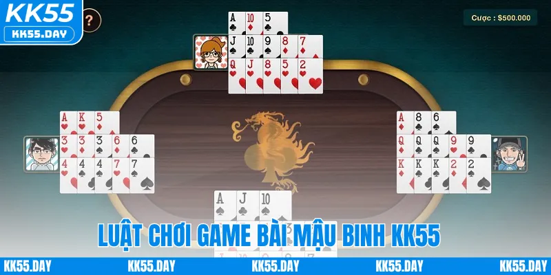 Game Bài Mậu Binh KK55 - Cơ Hội Săn Thưởng Lớn 3 Luật chơi game bài mậu binh KK55